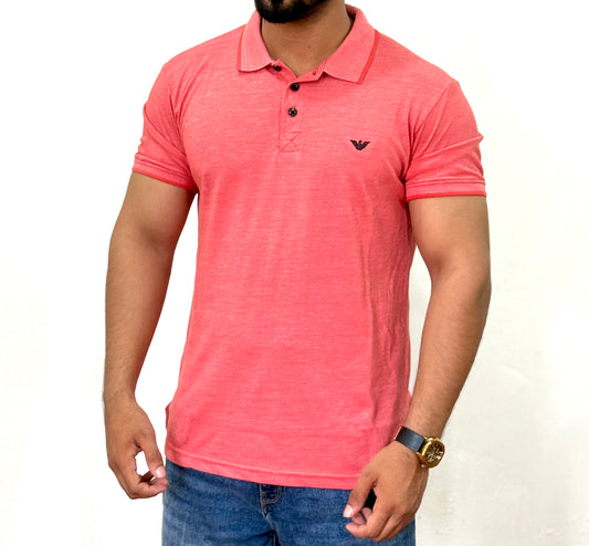 💖 Stylish Pink Polo Shirt - Premium Cotton | Perfect Fit | Trendy Look 💖