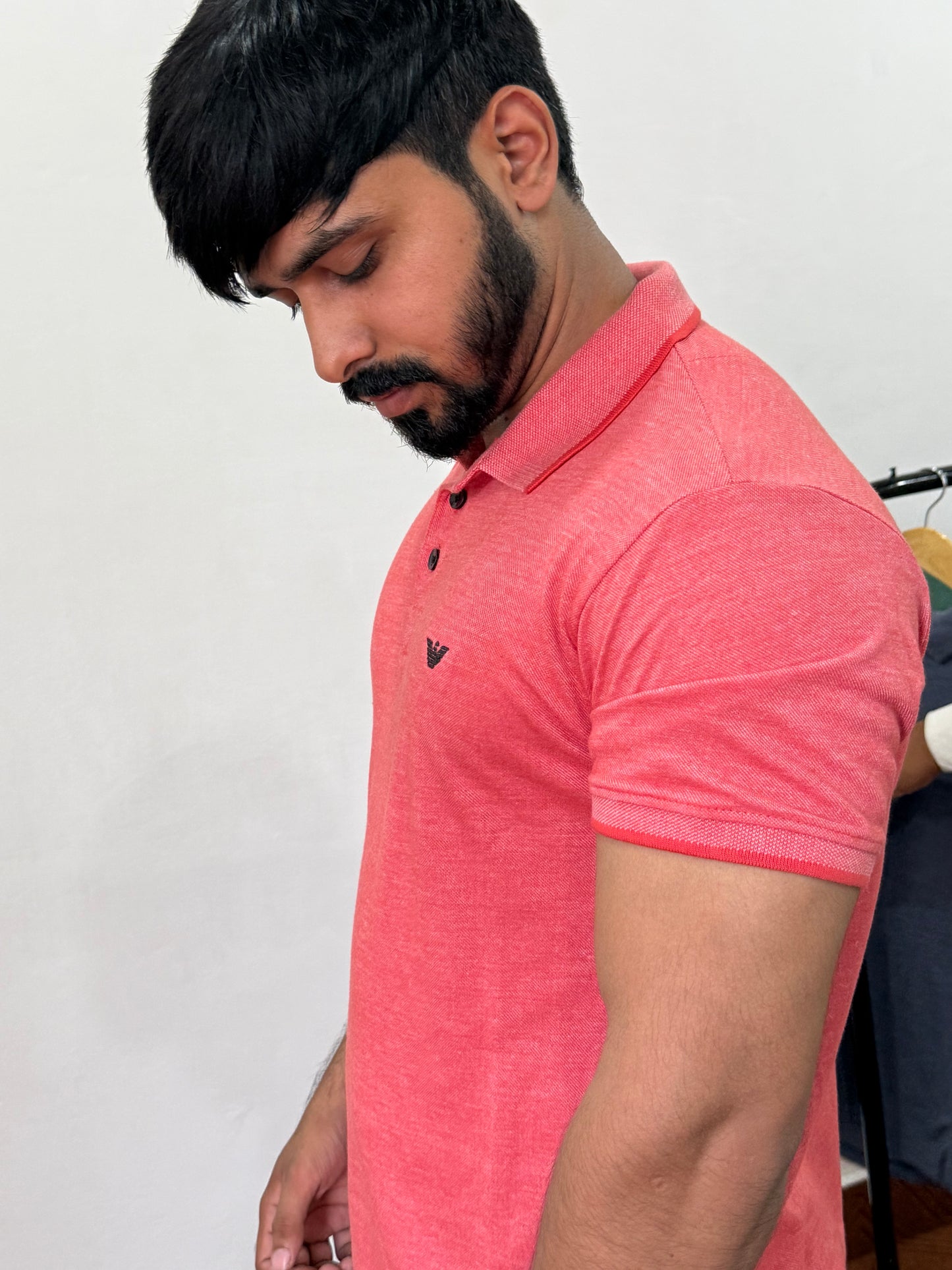 💖 Stylish Pink Polo Shirt - Premium Cotton | Perfect Fit | Trendy Look 💖