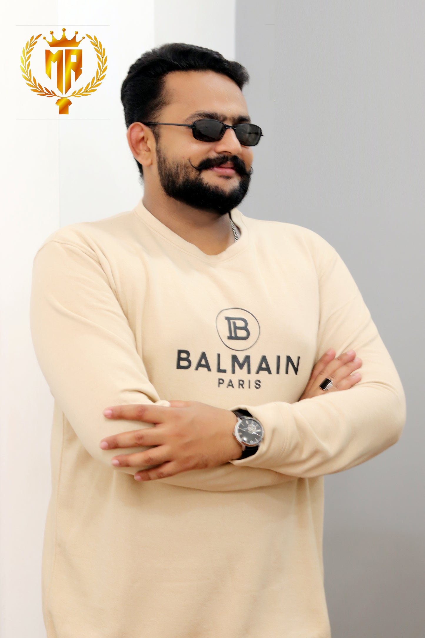 Men’s Fleece Round Neck Sweatshirt – Premium Comfort (M–2XL)