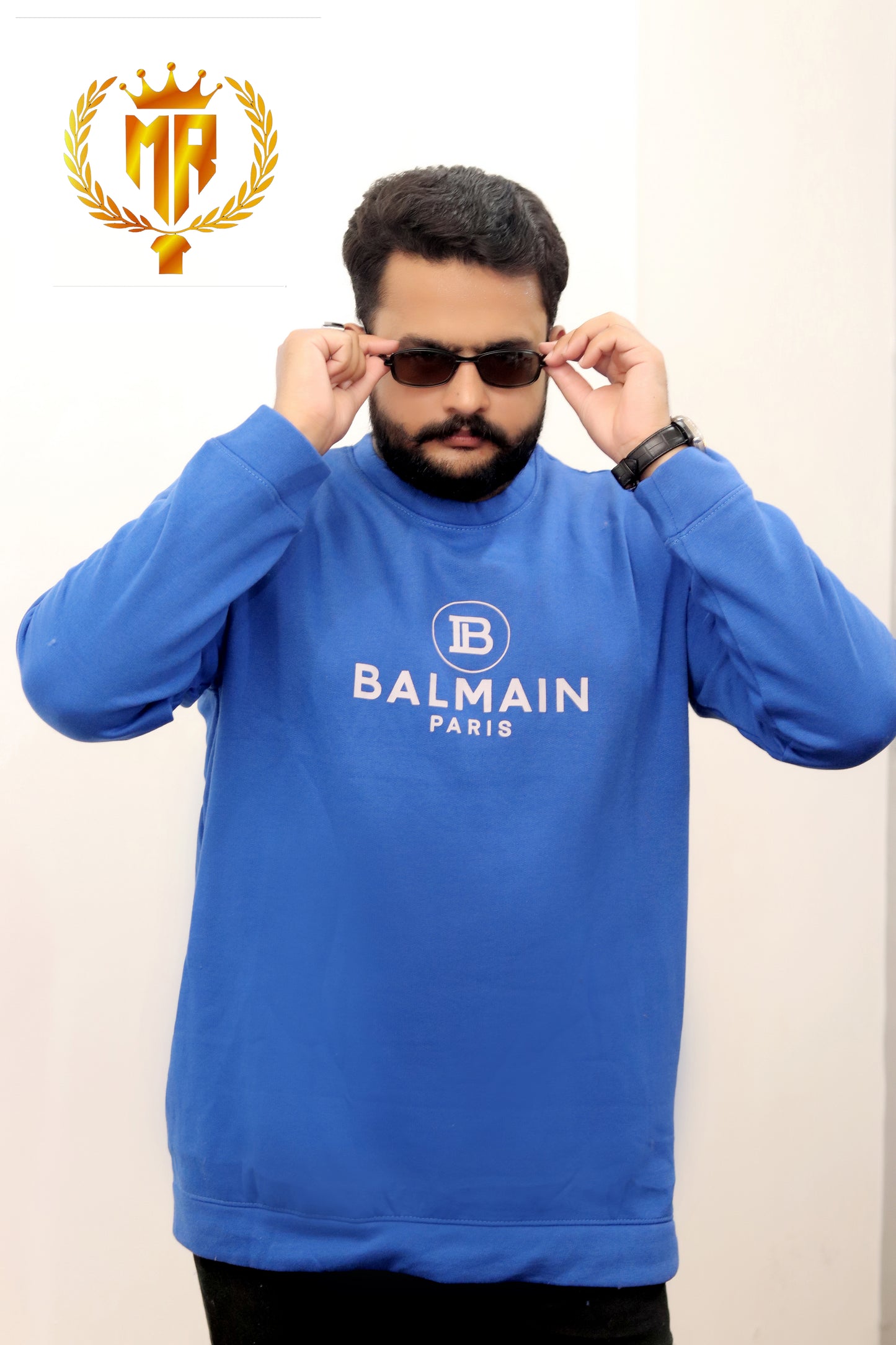 Men’s Fleece Round Neck Sweatshirt – Premium Comfort (M–2XL)