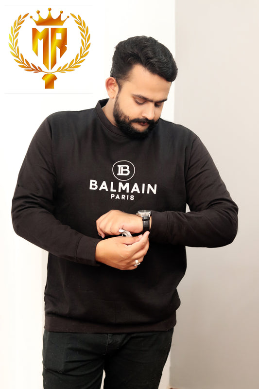 Men’s Fleece Round Neck Sweatshirt – Premium Comfort (M–2XL)