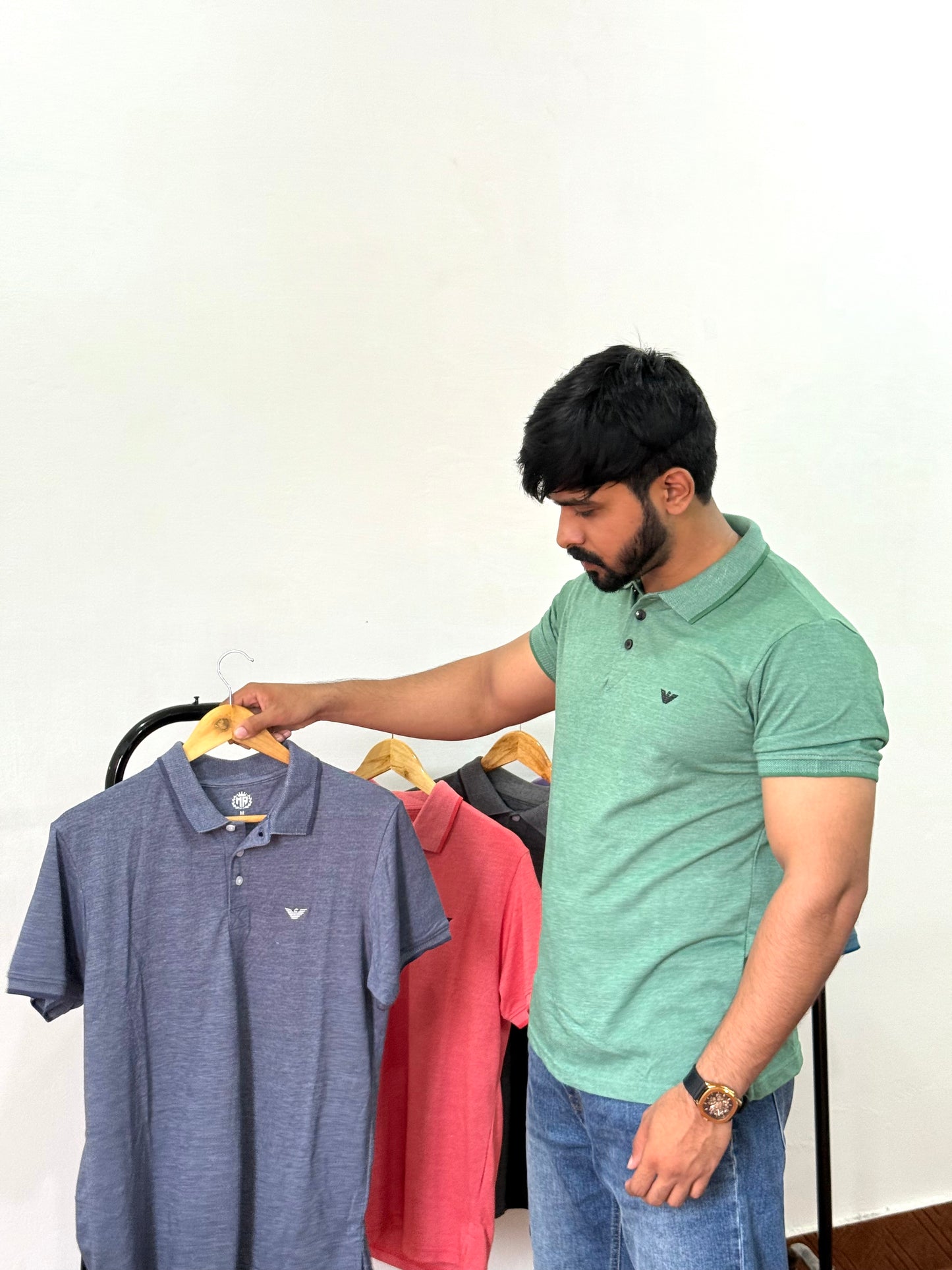 Fresh Light Green Polo Shirt - Premium Cotton | Modern Fit | Summer Essential