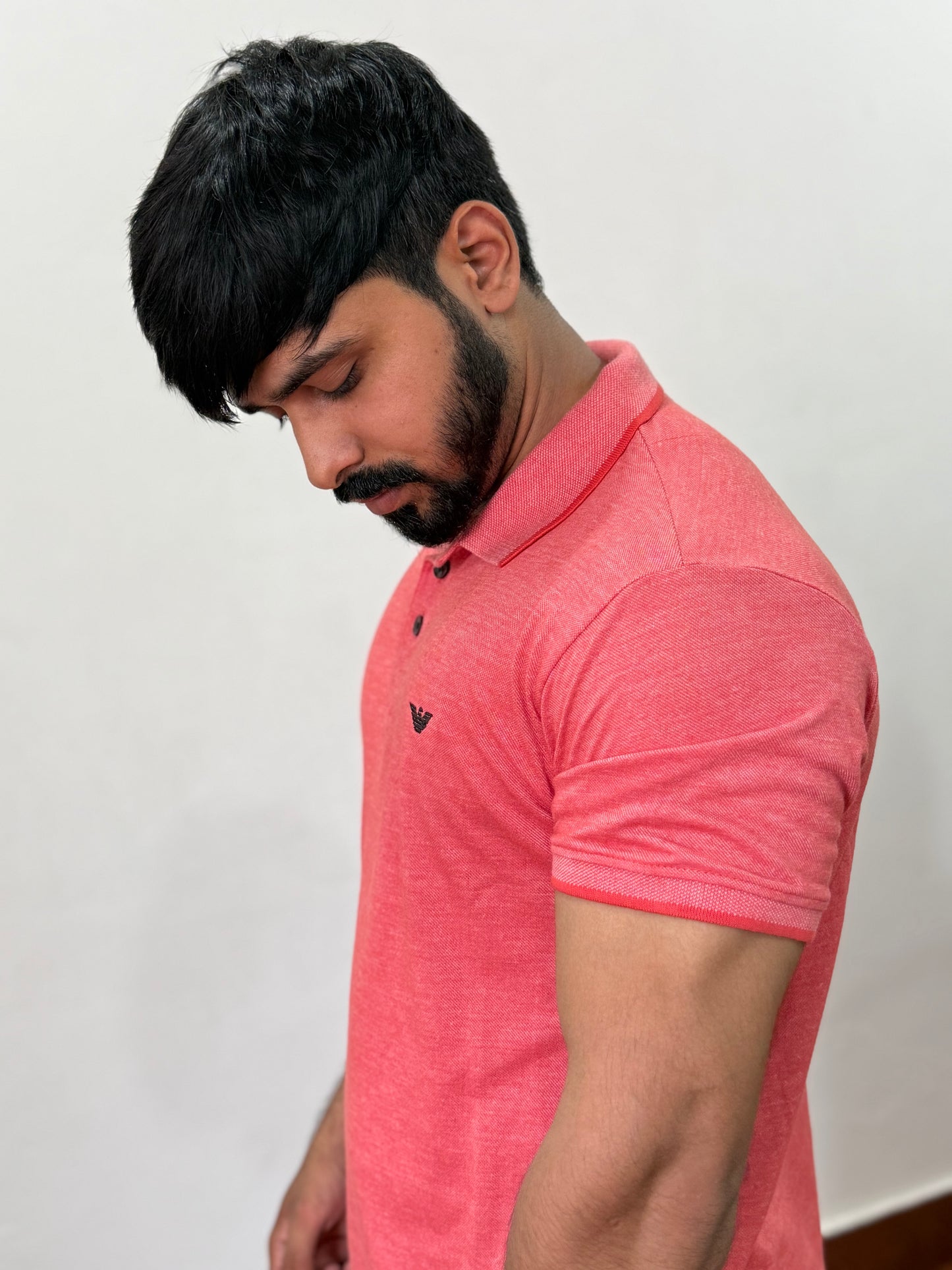 💖 Stylish Pink Polo Shirt - Premium Cotton | Perfect Fit | Trendy Look 💖