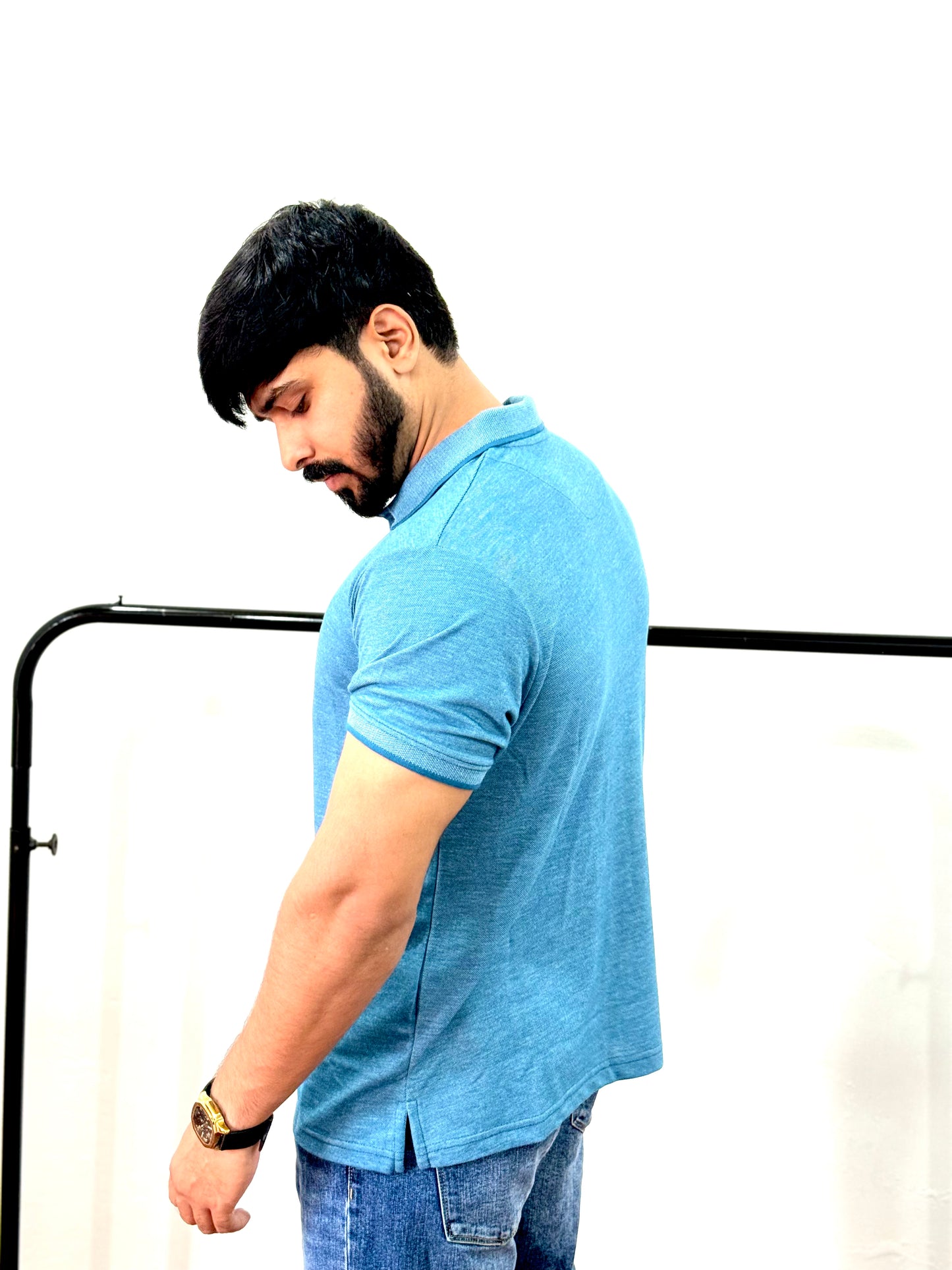 Sky Polo Shirt – Premium PK Fabric | Double Stitched | Comfort Fit